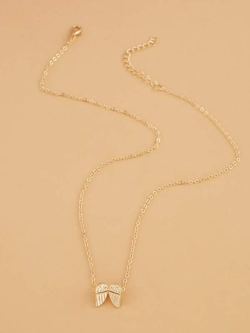 Wing Charm Necklace for Women