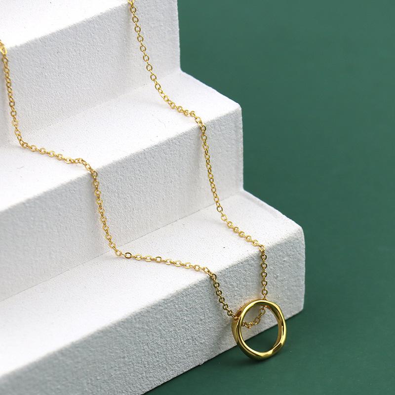 Women Irregular Circle Pendant for Women