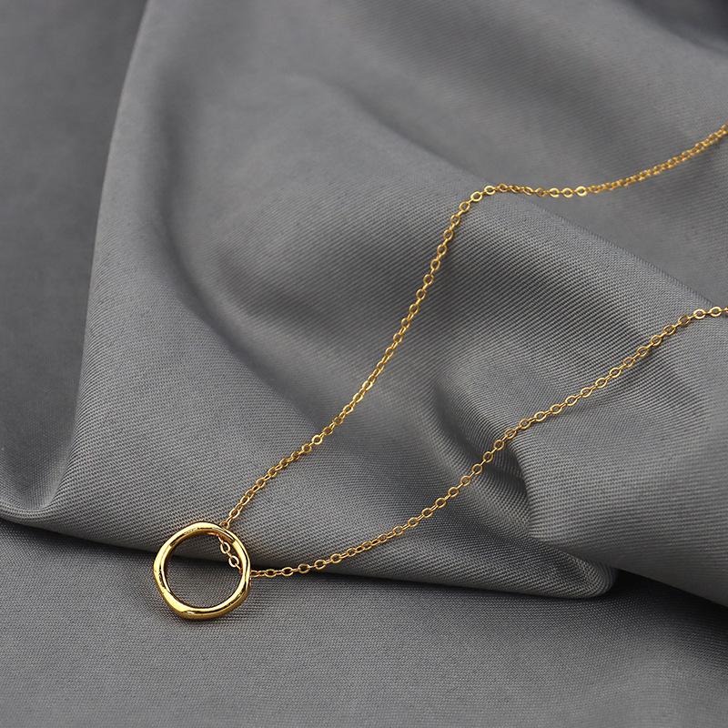 Women Irregular Circle Pendant for Women