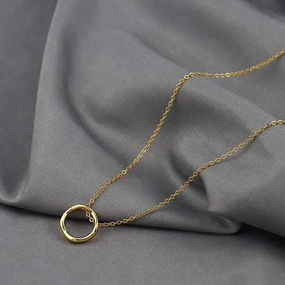 Women Irregular Circle Pendant for Women