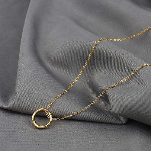 Women Irregular Circle Pendant for Women