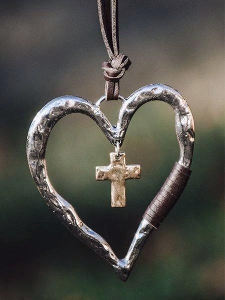Women Necklace Heart for Women