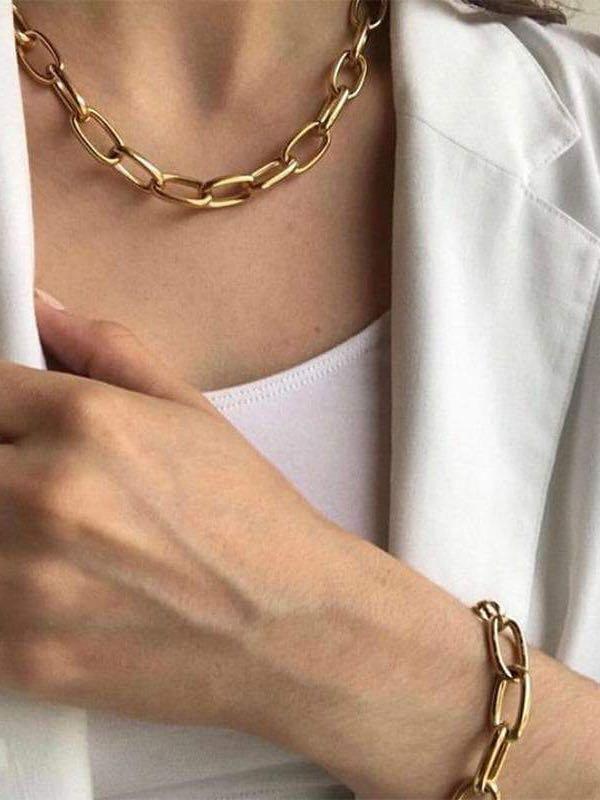 Gold Plated Necklace for Women