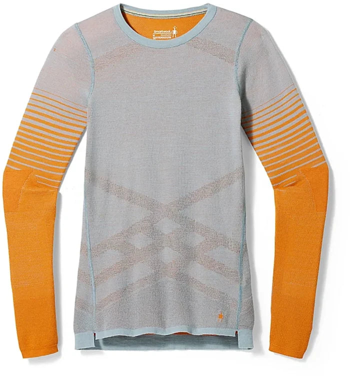 Women's Intraknit Thermal Merino Pattern Base Layer Crew