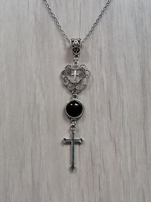 necklace Outdoor Halloween Heart Necklaces for Women
