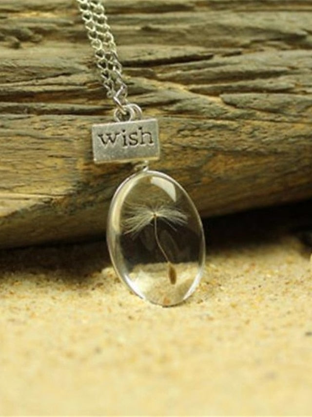 necklace Chic & Modern Street Dandelion Necklaces for Women